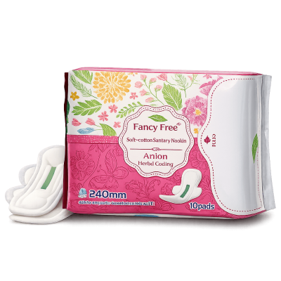 Absorbante zi Fancy Free 240 mm 5 straturi cu aripioare moi 10 buc